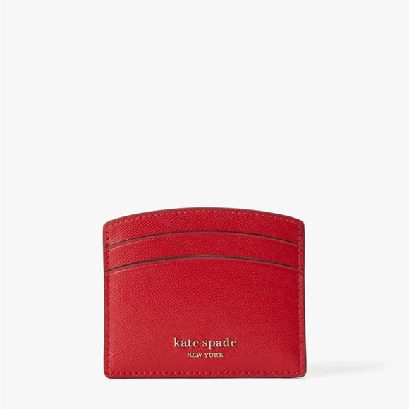 Kate Spade Spencer Saffiano Leather Card Holder NWT